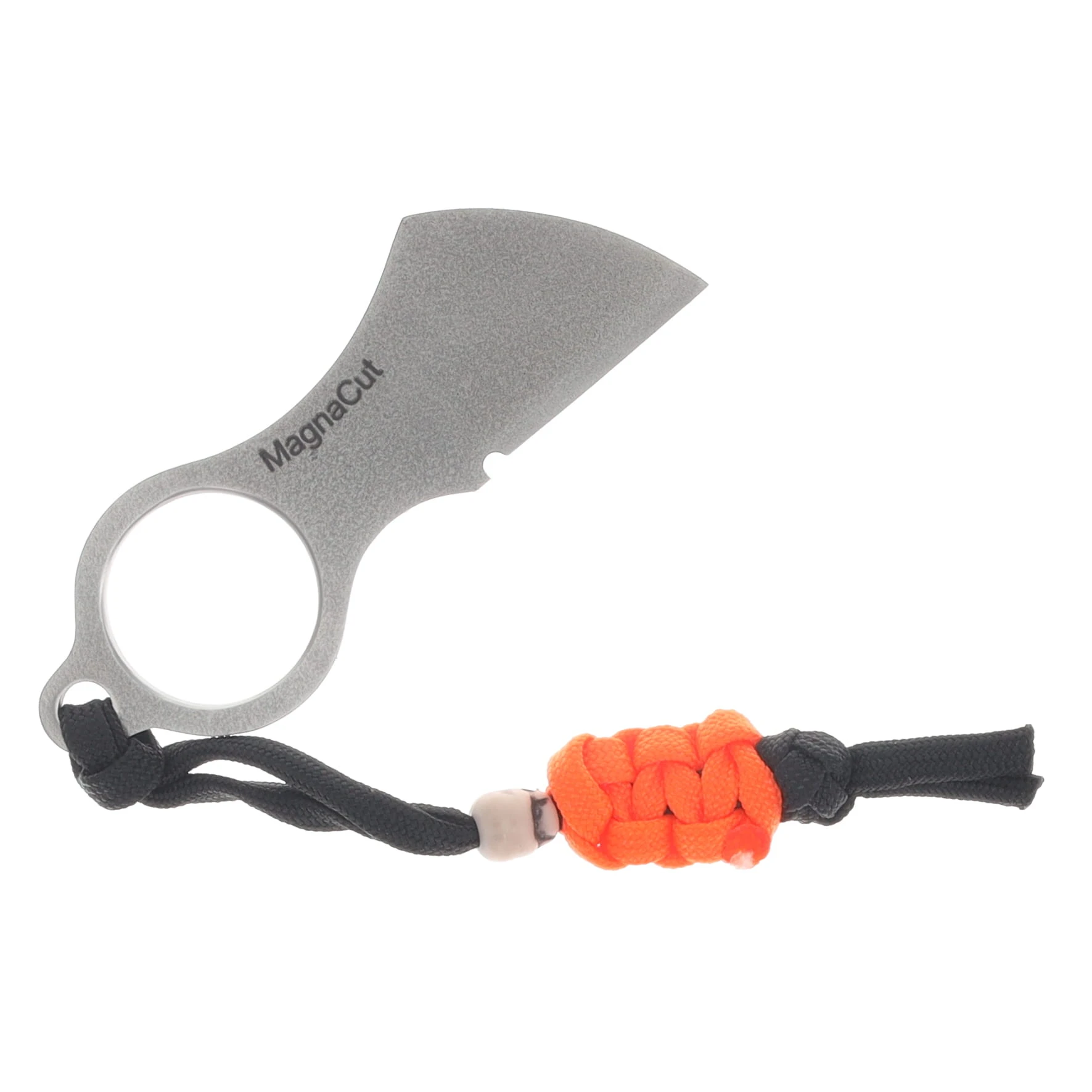 Woods Monkey Batwing Fixed Blade Magnacut Neck Knife with Black Kydex Sheath BATWINGB View 4
