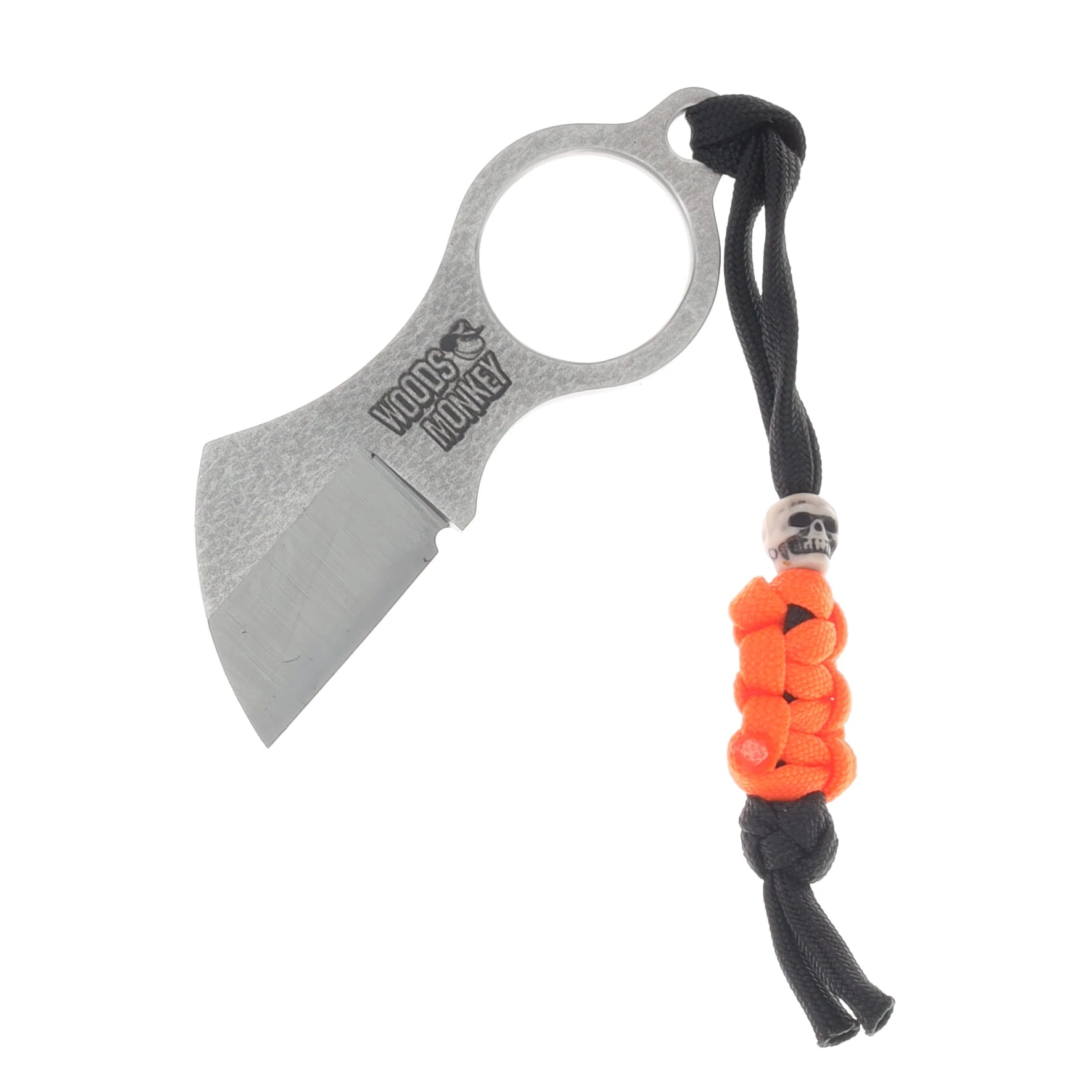 Woods Monkey Batwing Fixed Blade Magnacut Neck Knife with Black Kydex Sheath BATWINGB View 3