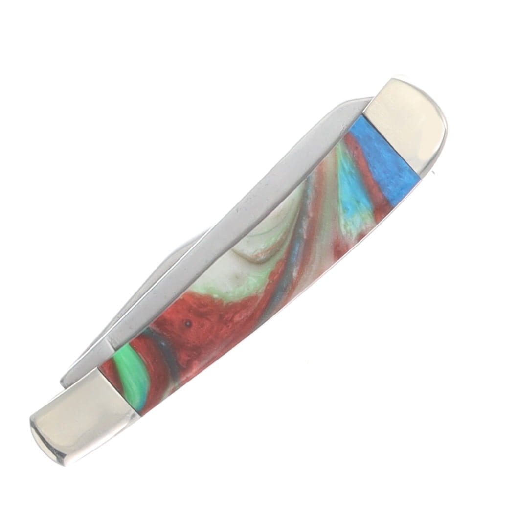 Bear & Son Coral Reef UV Reflective/Glow In The Dark 3" Little Trapper BR954.5CR View 4