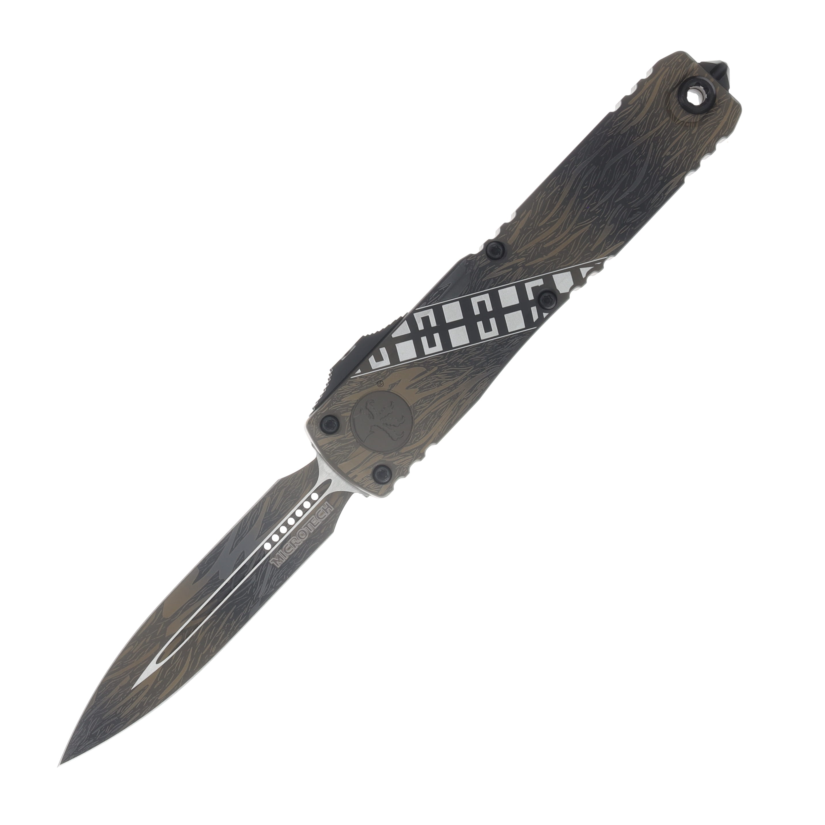 Microtech Ultratech Gen IV OTF Automatic Knife D/E Special Wookiee Edition View 1