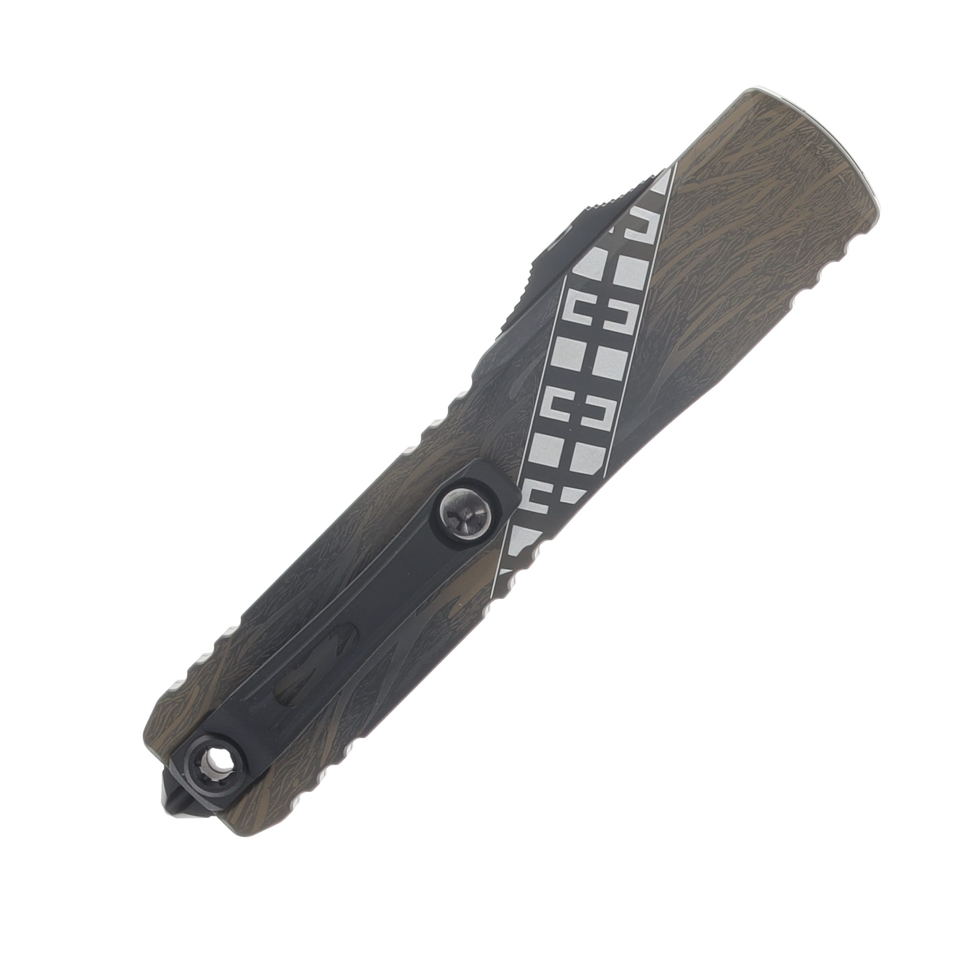 Microtech Ultratech Gen IV OTF Automatic Knife D/E Special Wookiee Edition View 3