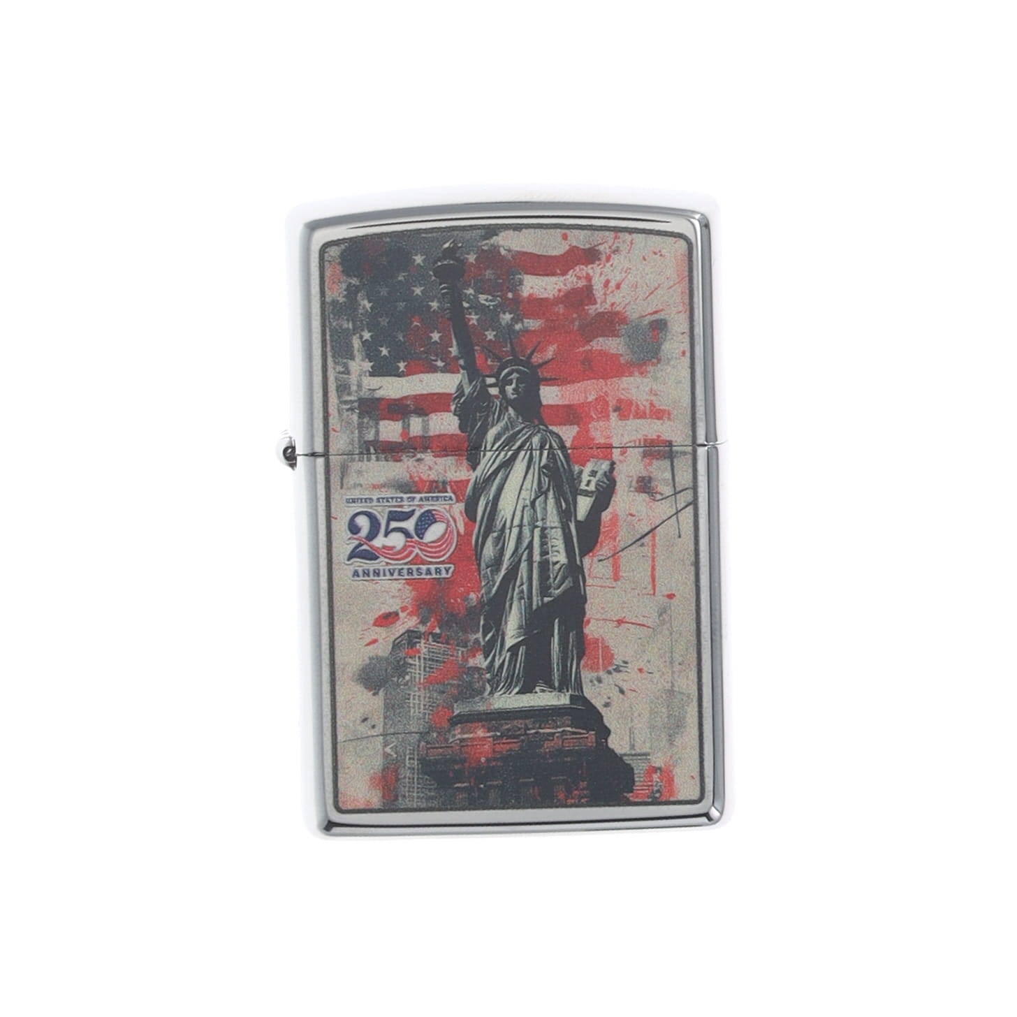Zippo America 250th Anniversary Special Edition High Polish Chrome