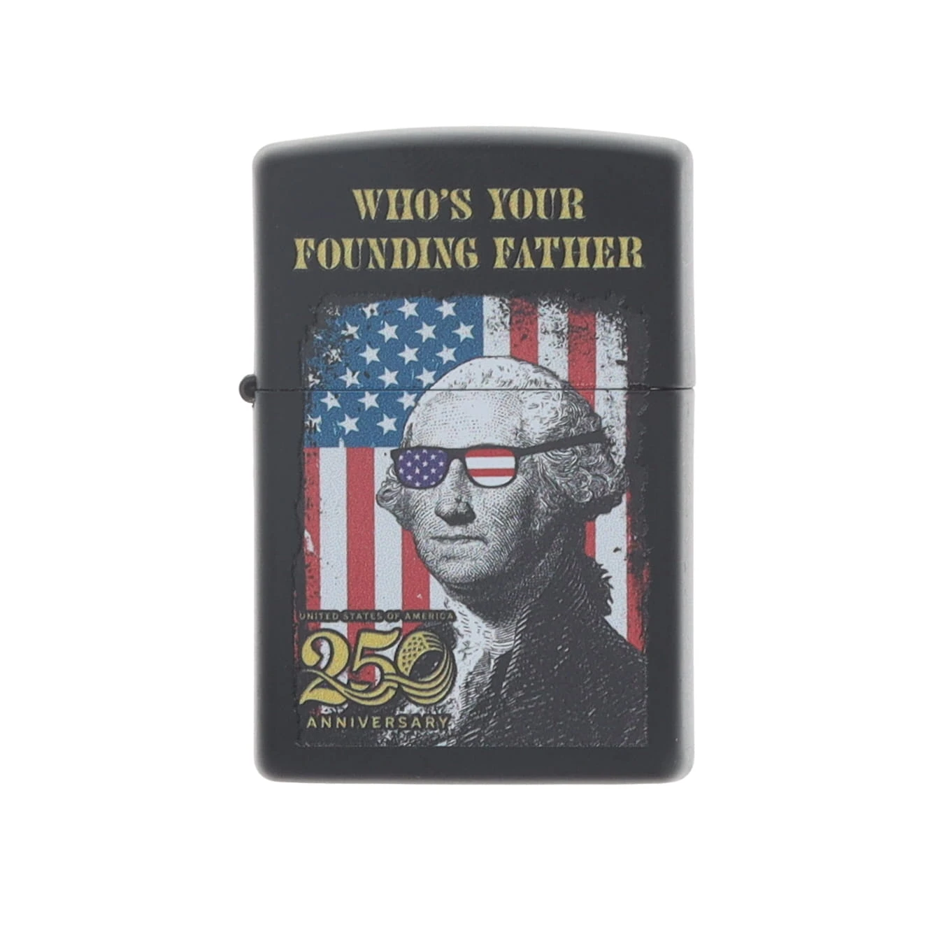Zippo America 250th Anniversary Special Edition Lighter Whose Your Founding Father? ZP129380 View 1