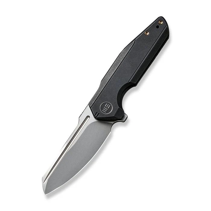 WE Knife Co Star Hawk Folding Knife Black Titanium Handle Bead Blasted 20CV Blade WE21017-3 View 2