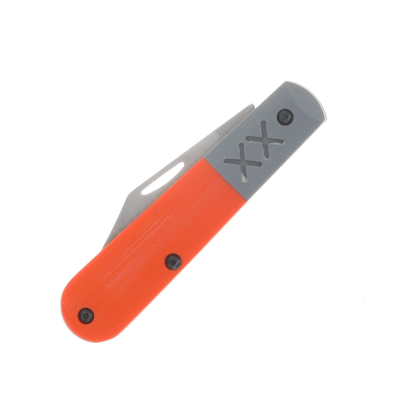 Case XX Crossroads XR Barlow Folding Knife S35VN/Orange and Gray G-10 CA44697 View 5