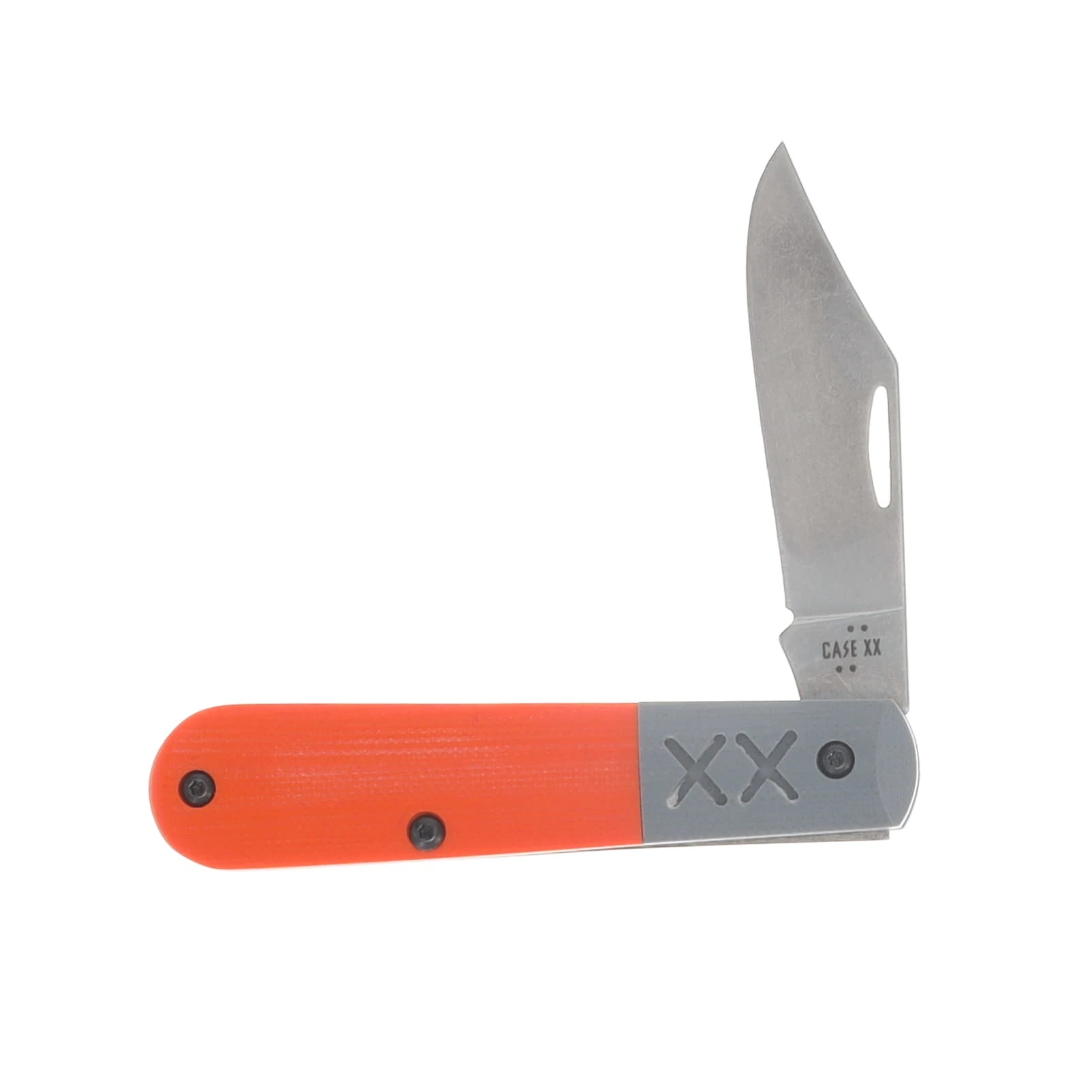 Case XX Crossroads XR Barlow Folding Knife S35VN/Orange and Gray G-10 CA44697 View 3