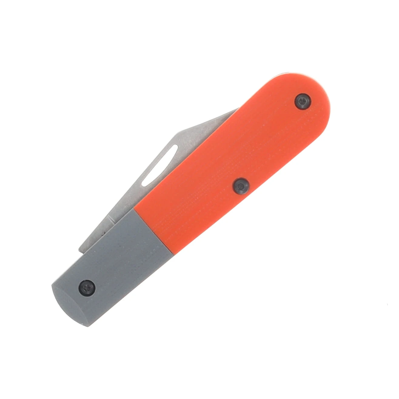 Case XX Crossroads XR Barlow Folding Knife S35VN/Orange and Gray G-10 CA44697 View 6