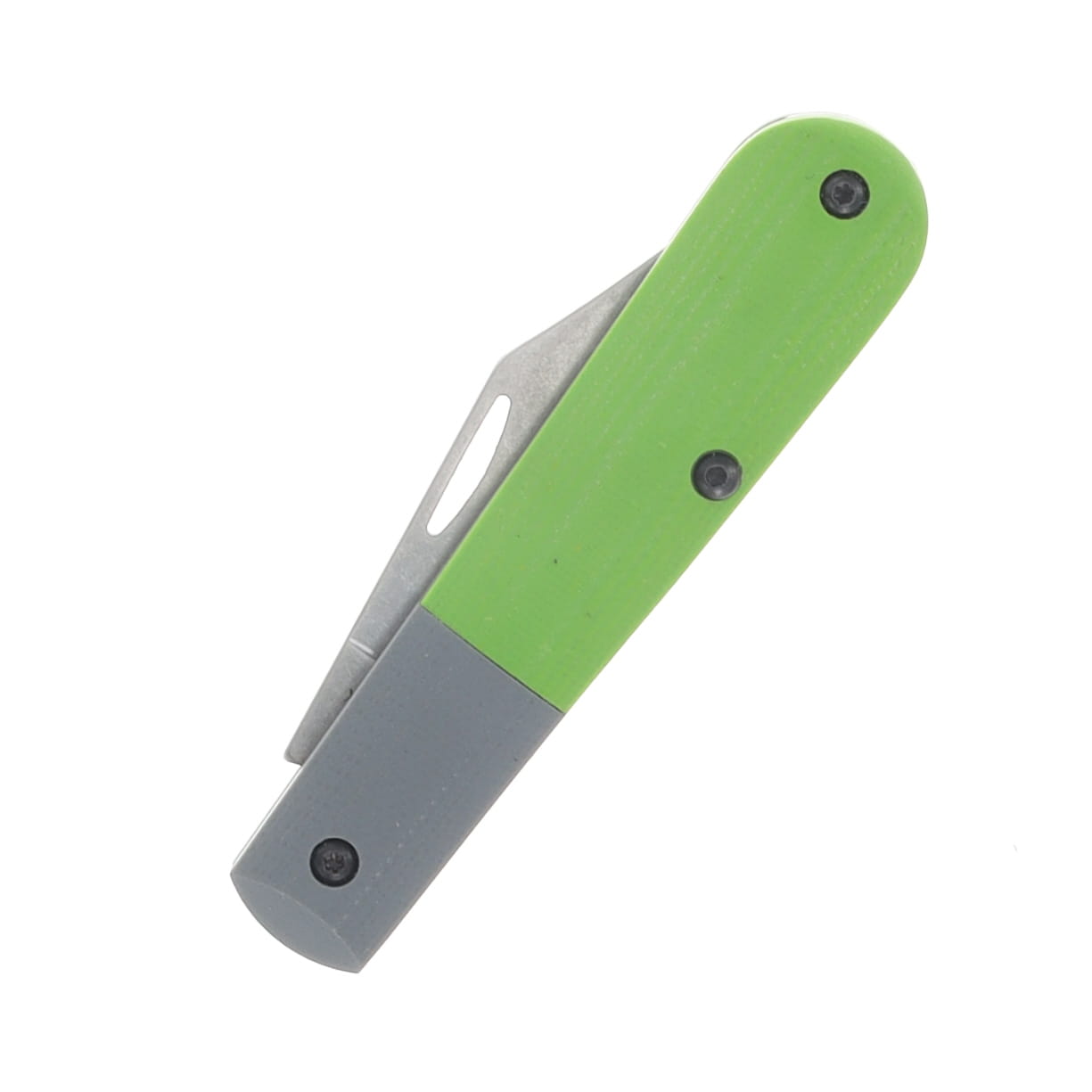 Case SMKW Exclusive XX Crossroads XR Barlow S35VN/Lime Green with Battleship Gray Bolsters CA44698 View 6