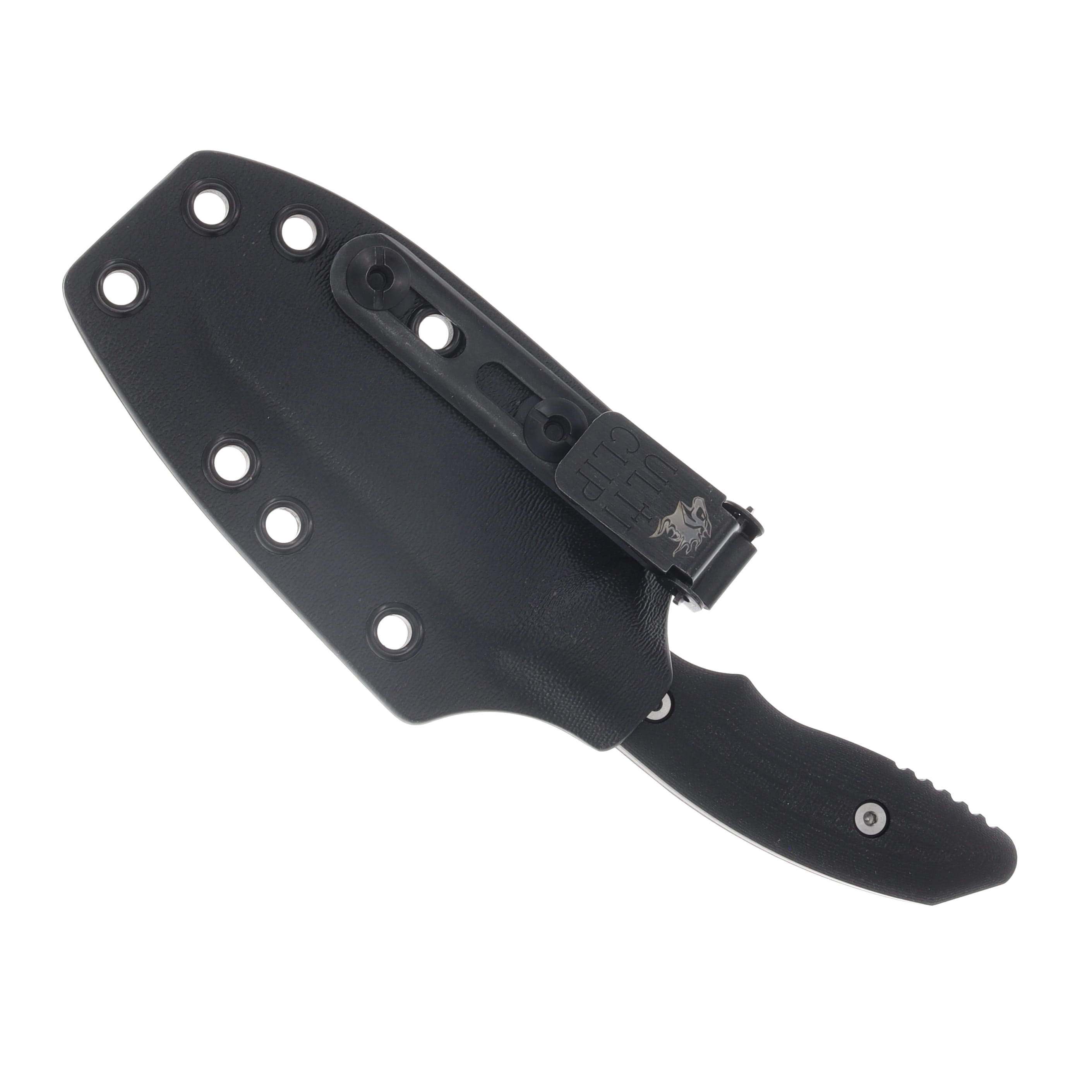 Hinderer Flashpoint Fixed Knife Black DLC Magnacut Sheepsfoot Blade Black G10 Handle KFPSHFDLCBK View 4