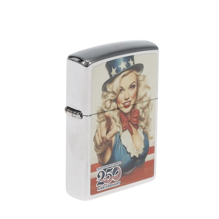 Zippo SMKW Exclusive 250th Anniversary of America Aunt Samantha Lighter ZP426314 View 2