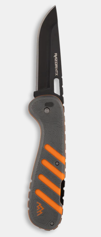 Outdoor Edge 3.5 Razor HTX Folder Hunting Knife Sawsafe Compatible View 1