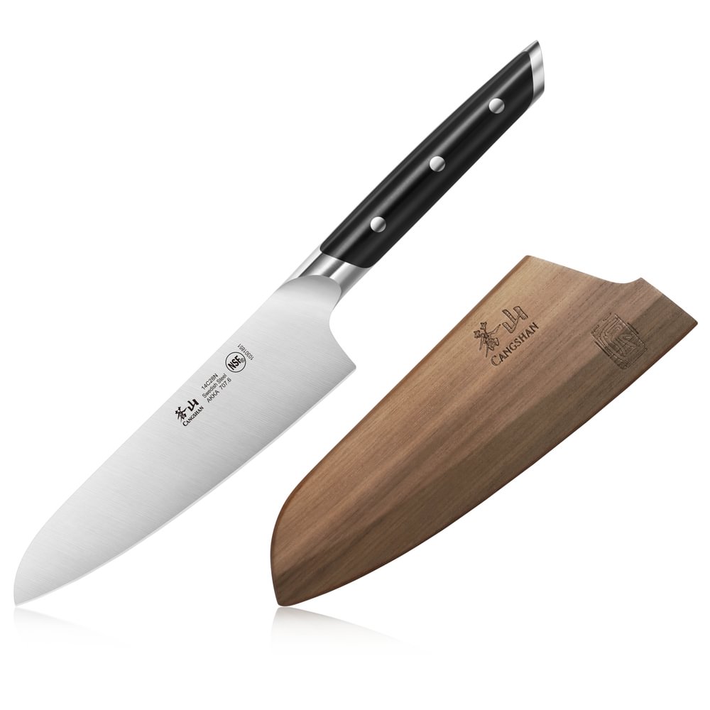 Cangshan Akka Series 5.5in Prep Utility Knife With Sheath 10301851 View 1