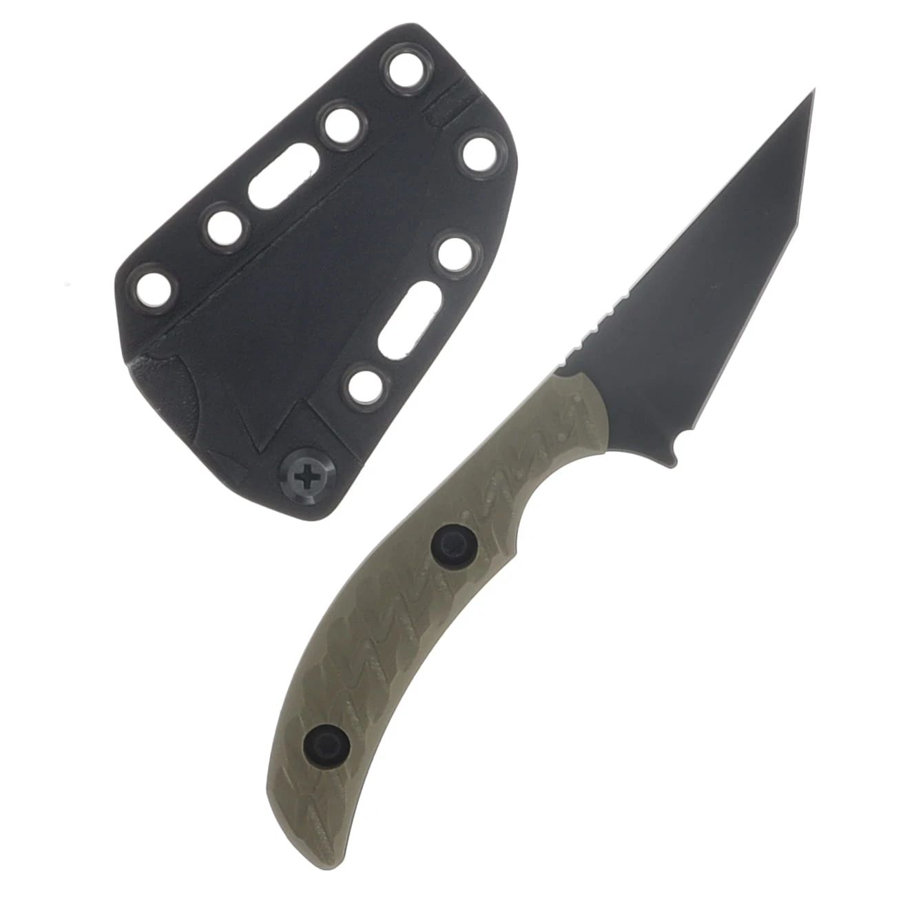 Toor STR T Fixed Knife Ranger Green G-10 Handle Black CPM M4 Blade W/Sheath STRTRG View 2