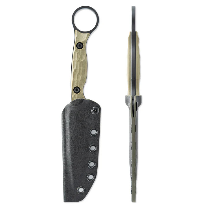 Toor Serpent T Fixed Knife Ranger Green G-10 Handle Blk CPM M4 Blade W/Sheath SERPENTTRG View 2