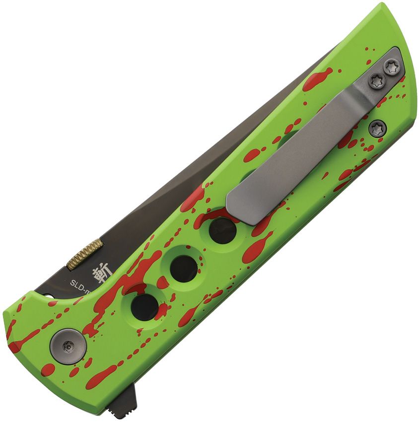 North Mountain Blade Chop 2 Button Lock Folder Zombie Black DLC SLD-Magic Blade NMB2404HZOM View 2