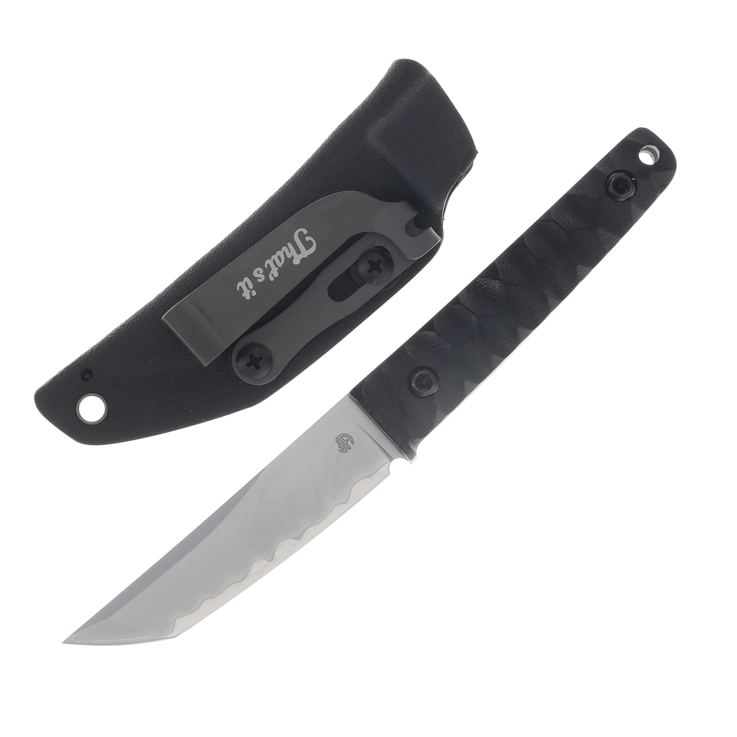 North Mountain Blade Chop Mini Fixed Blade Knife SLD-Magic/Black G-10 NMB2416BK View 1