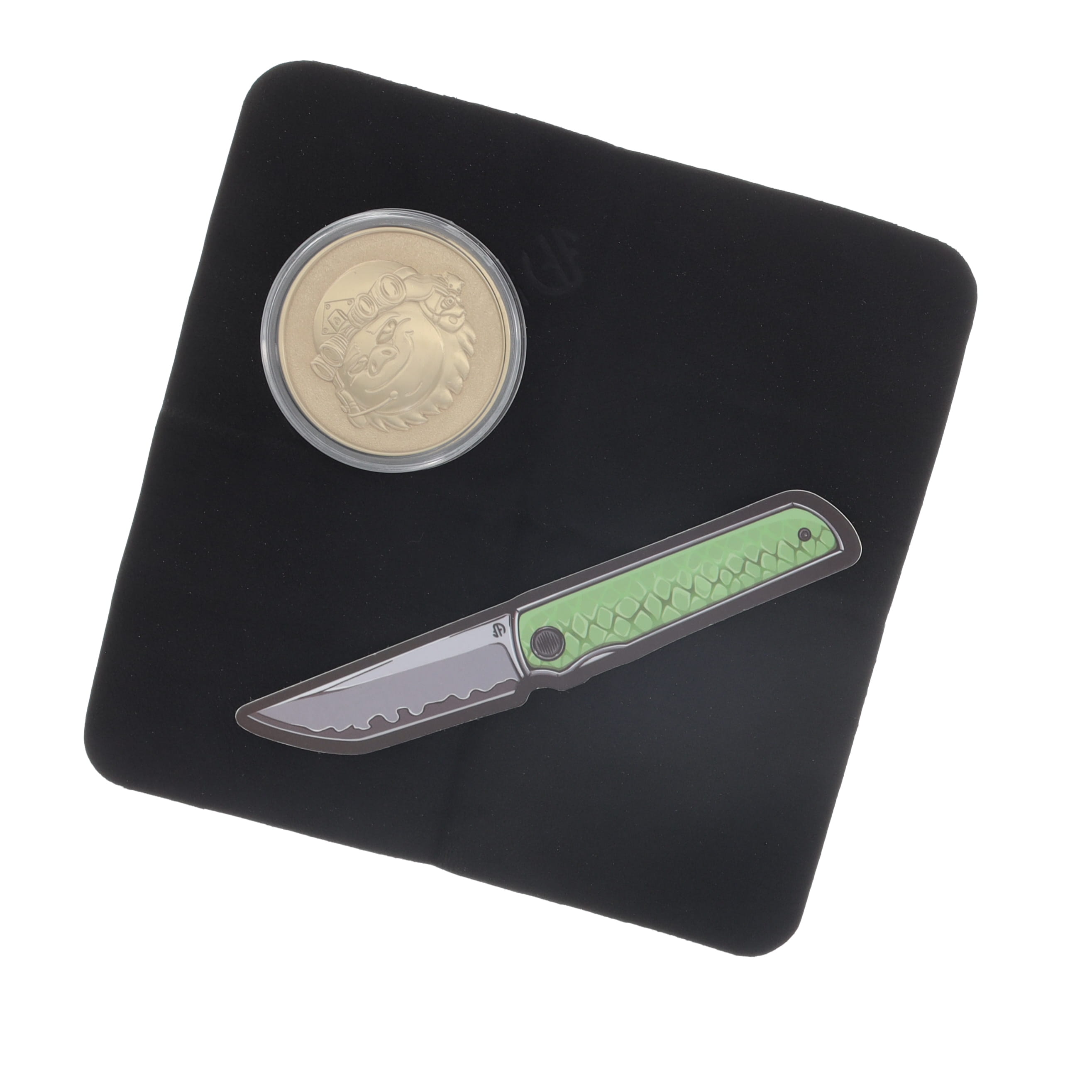 North Mountain Blade Chop Mini Fixed Blade Knife SLD-Magic/Brown Micarta NMB2416MCT View 7