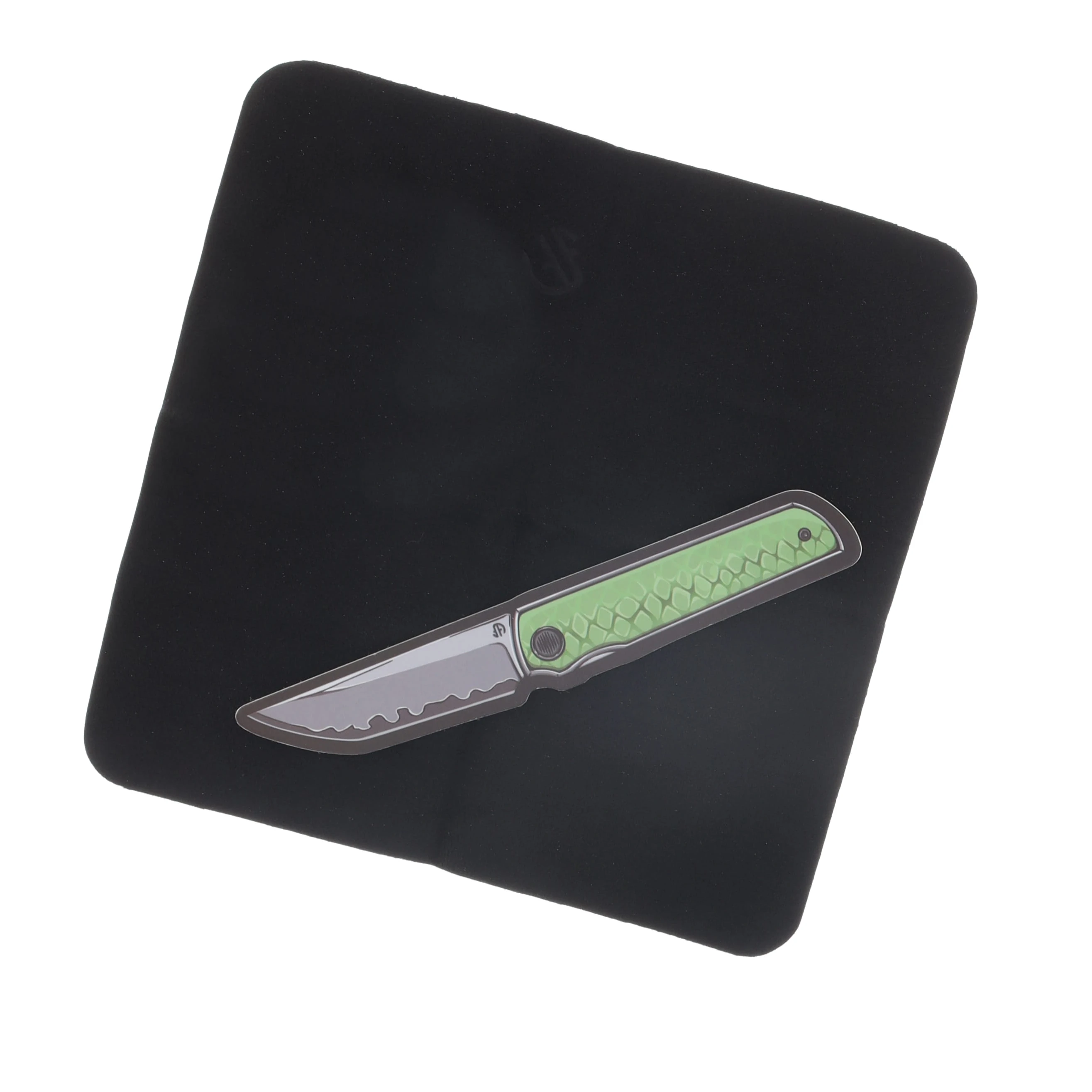 North Mountain Blade Chop 2 Crossbar Lock Folder OD Green G-10 Handle Tanto Blade NMB2418GR5 View 8