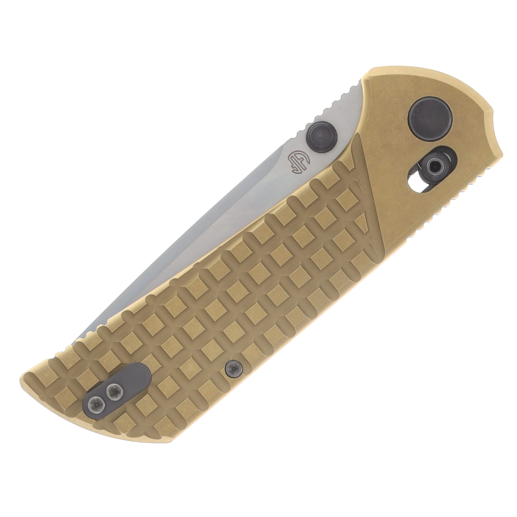 North Mountain Blade Chop Crossbar Lock Folding Knife SLD-Magic/Brass NMB2532CU View 5