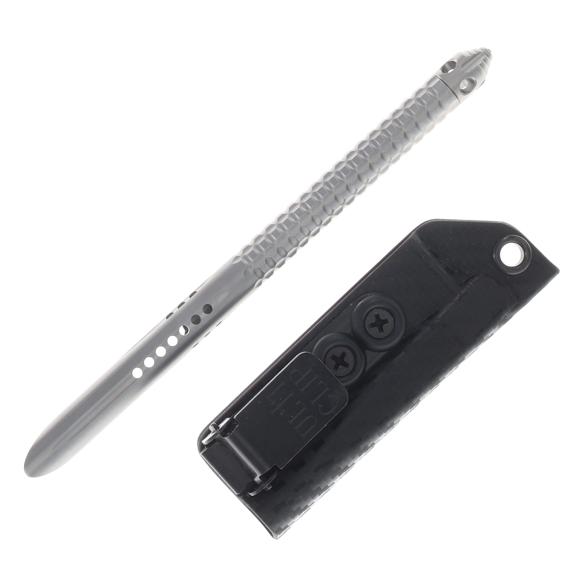 Microtech Tac P Mini Self-Defense Emergency Tool Bead Blast MT112M7 View 2
