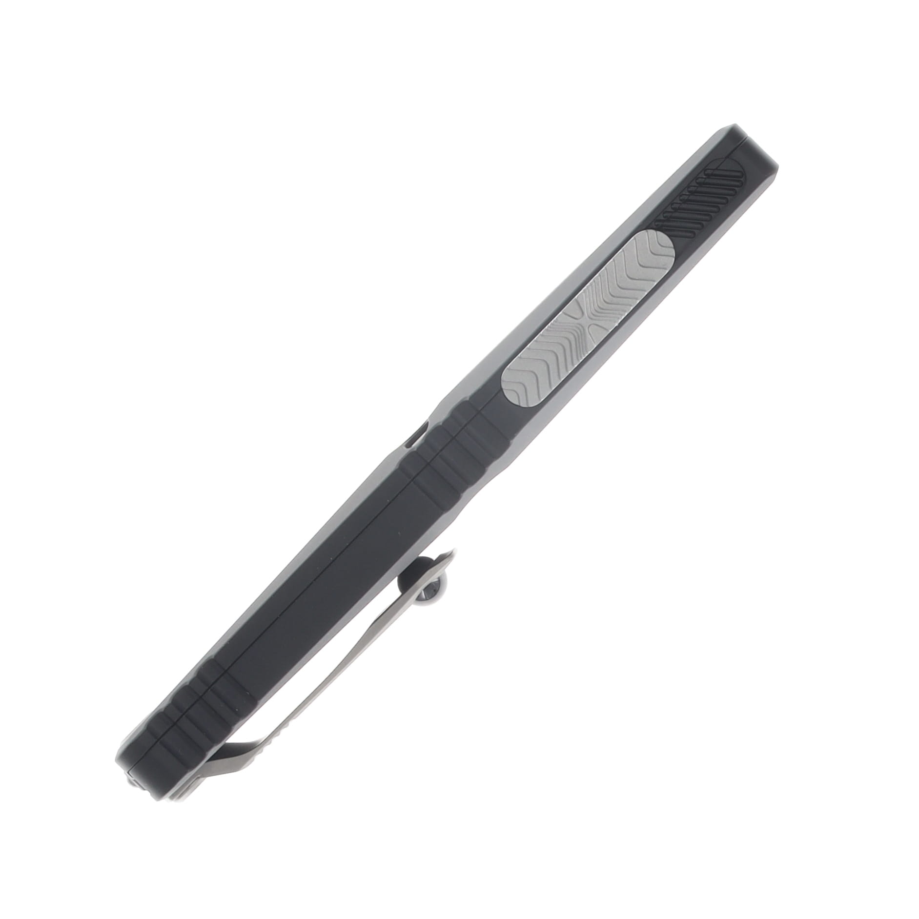 Microtech Combat Troodon Gen III OTF Automatic Knife Stonewash Hellhound S/E Black AUMT121910S View 5