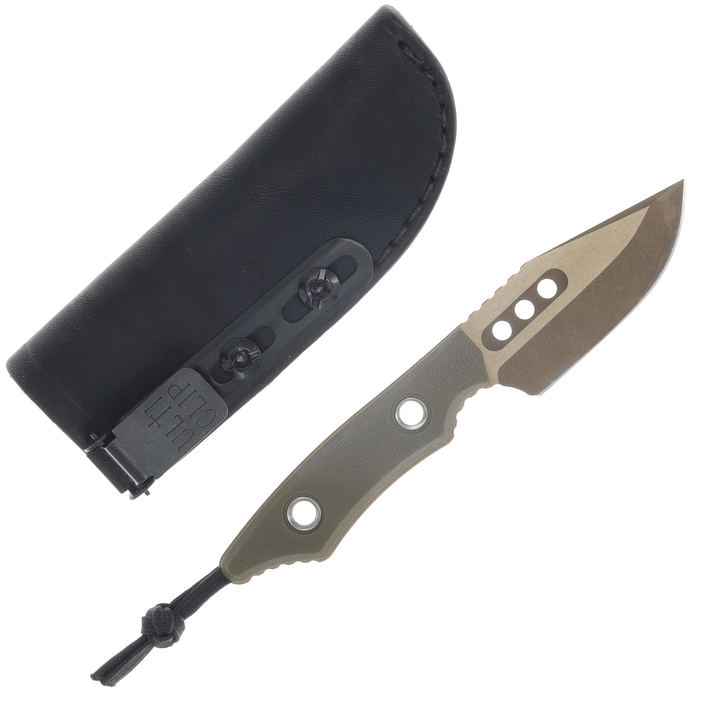 Heretic Kobold Fixed Blade Knife Bronze MagnaCut/OD Green G-10 H065-7A-OD-G10 View 2