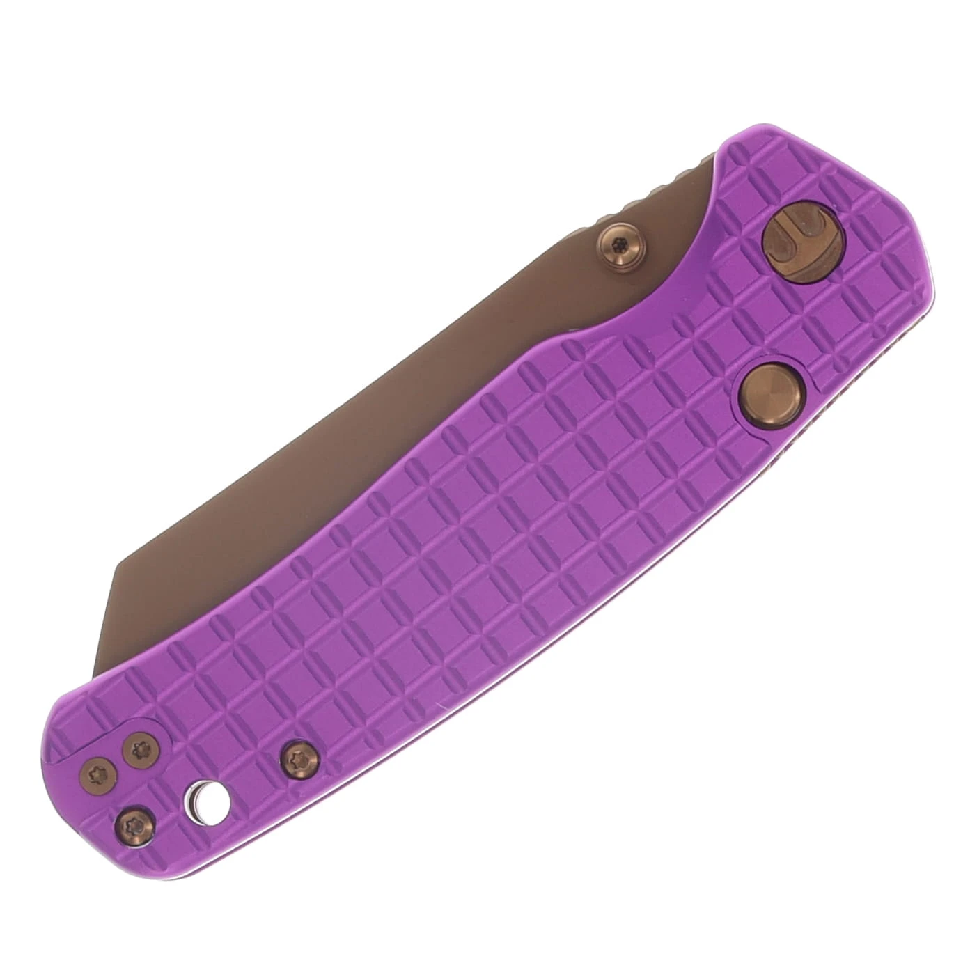 Bestechman SMKW Exclusive Cicada's Wing Purple Frag Pattern Bronze PVD BMK24-C-8 View 5