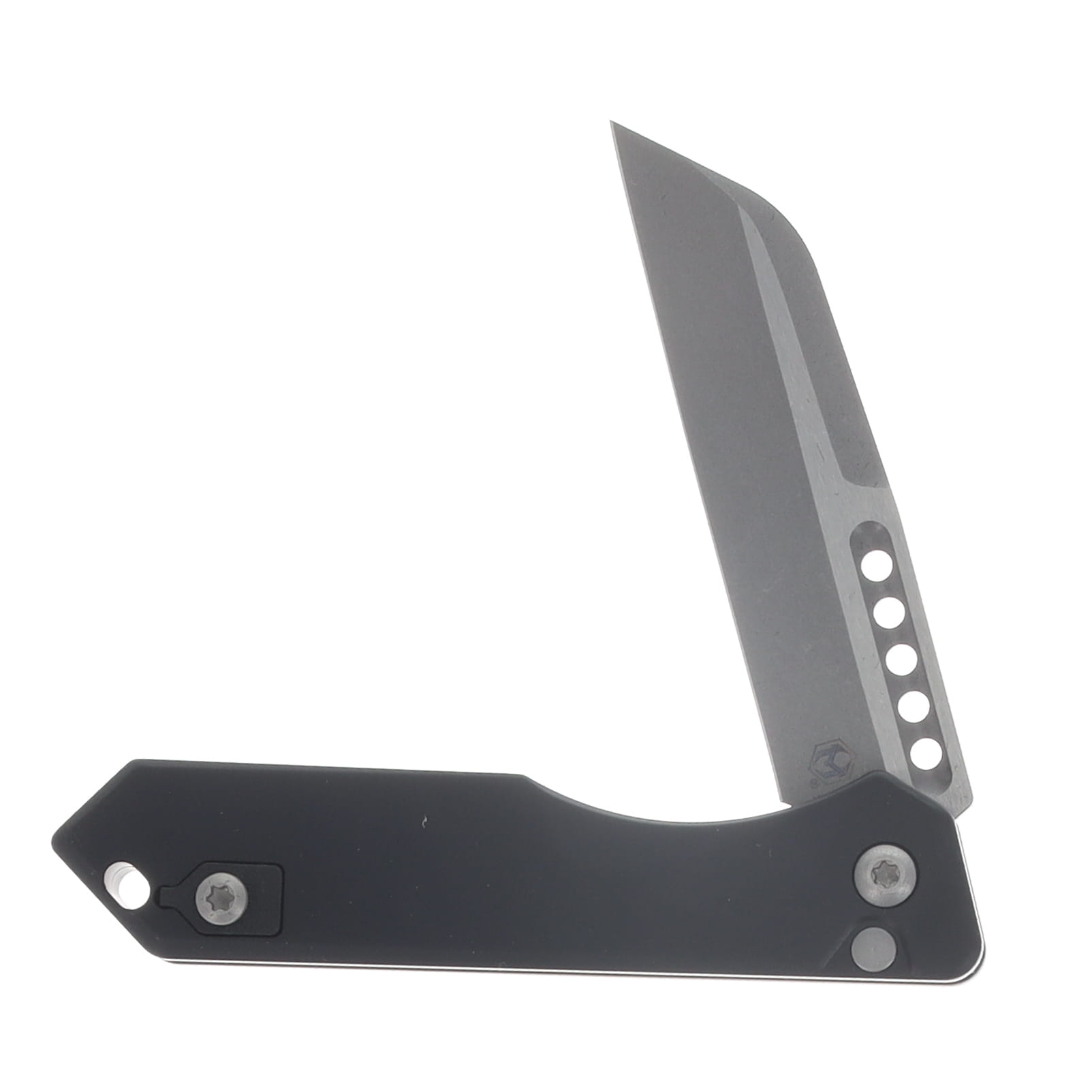 Heretic Jinn Manual Folding Knife Battleworn Magnacut Blade Black Chassis H213-5A View 3