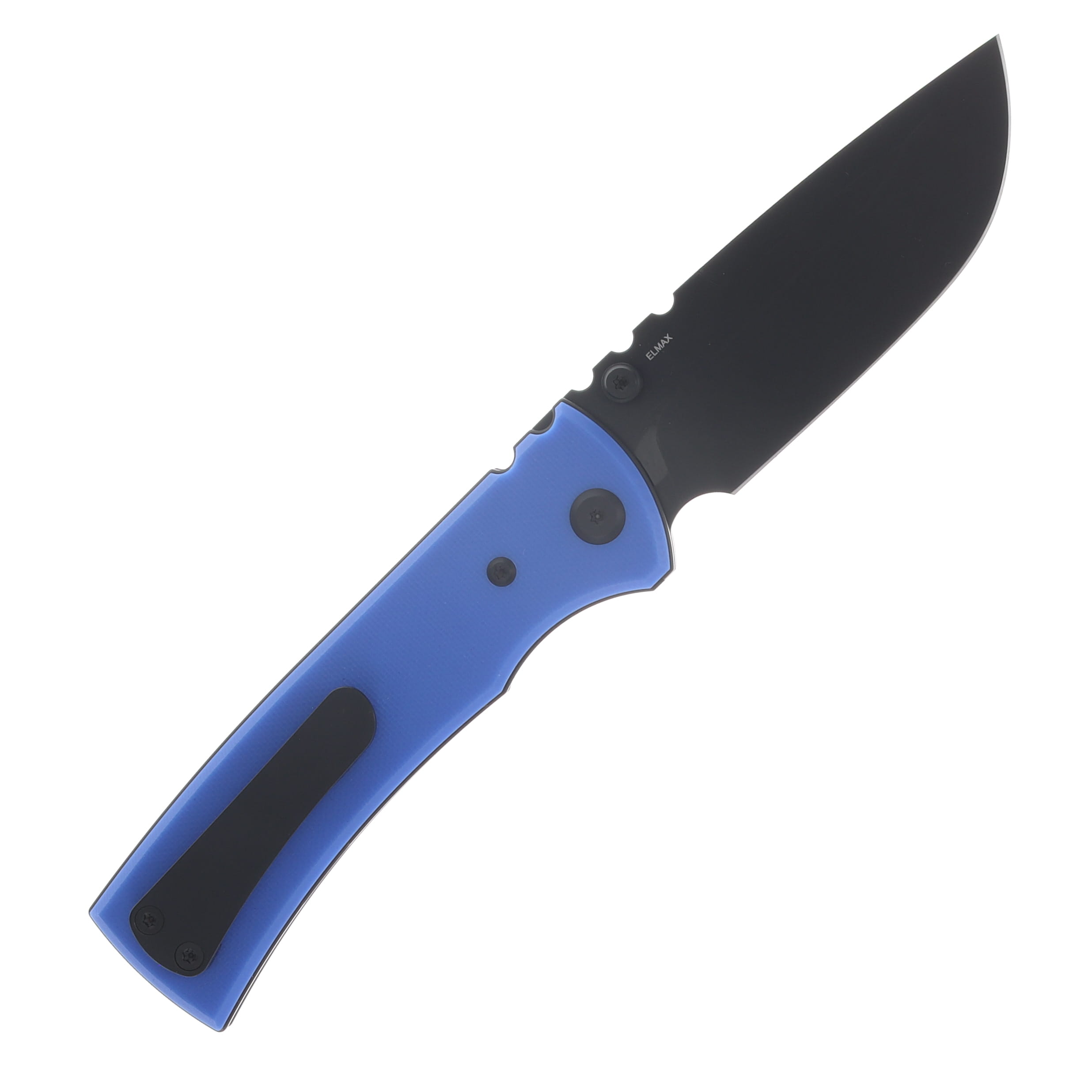 Chaves Redencion 229 Blue Label Linerlock Folding Knife PVD Drop Point/Blue G-10 CK-1A2-1C2A-4C1-5F View 2