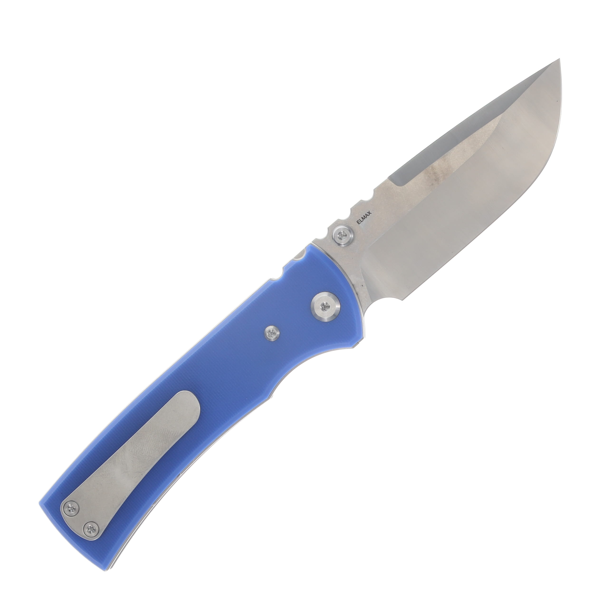 Chaves Redencion 229 Blue Label Linerlock Folding Knife Satin Drop Point/Blue G-10 CK-1A2-1B2A-1C0-5F View 2
