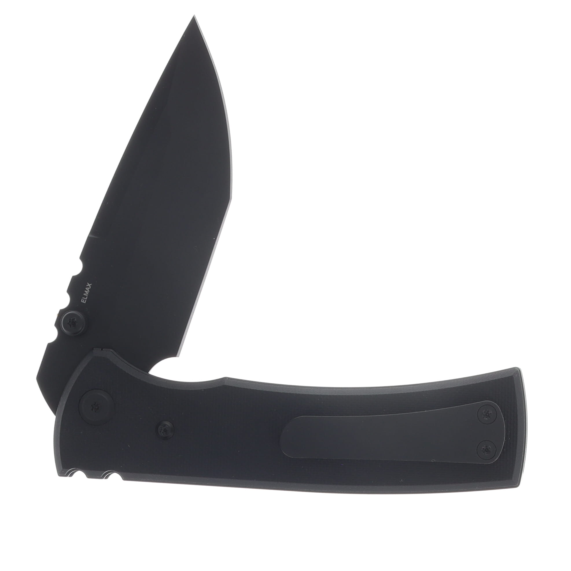 Chaves Redencion Blue Label Linerlock Folding Knife PVD Tanto/Black G-10 CK-1A2-2C2A-4C1-1F View 4