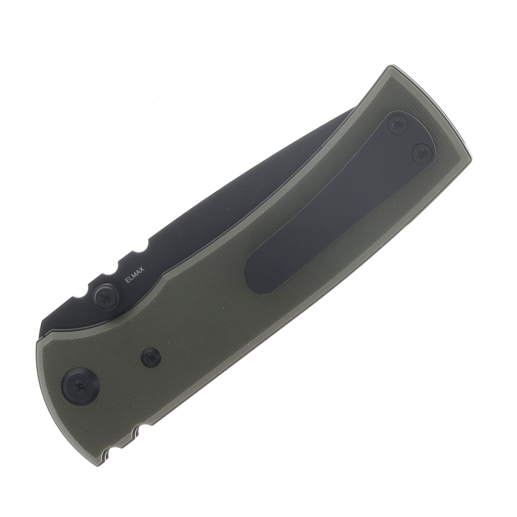 Chaves Scapegoat 229 Blue Label Linerlock Folding Knife PVD Spear Point/OD Green G-10 CK-1A2-2C2A-4C1-2F View 5