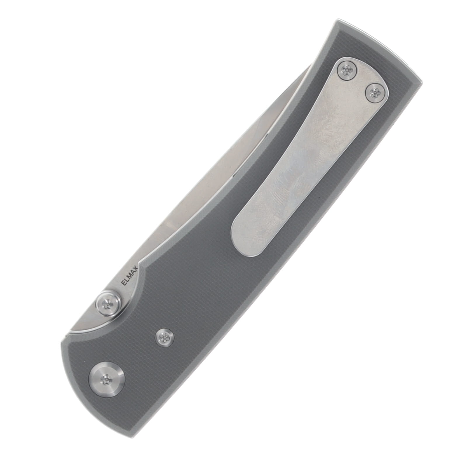 Chaves Liberation Street 229 Blue Label Linerlock Folding Knife Satin and Stonewash Drop Point/Charcoal Gray G-10 CK-2A2-1B2A-1C0-15F View 6