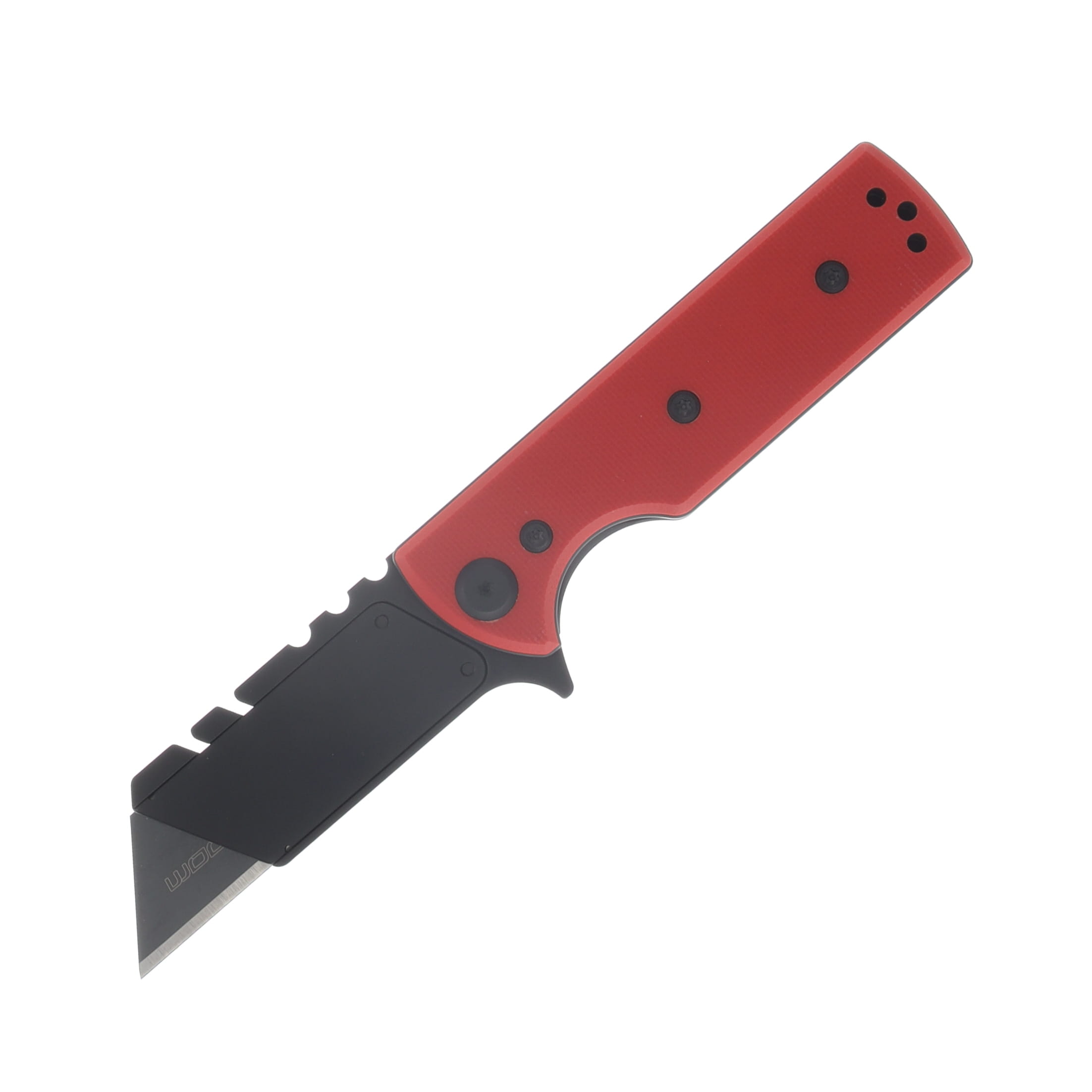 Chaves CHUB Blue Label Folding Utility Knife PVD/Red G-10 CK-7C2-5F6B-REDG10 View 1