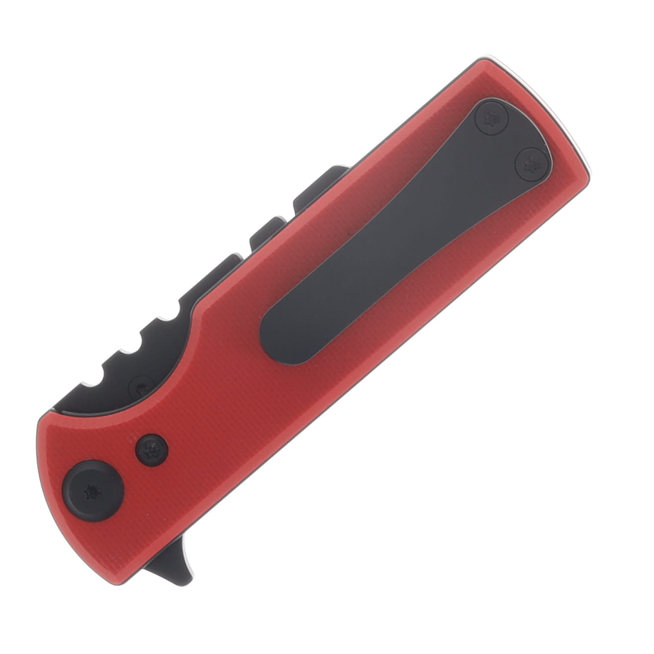 Chaves CHUB Blue Label Folding Utility Knife PVD/Red G-10 CK-7C2-5F6B-REDG10 View 6