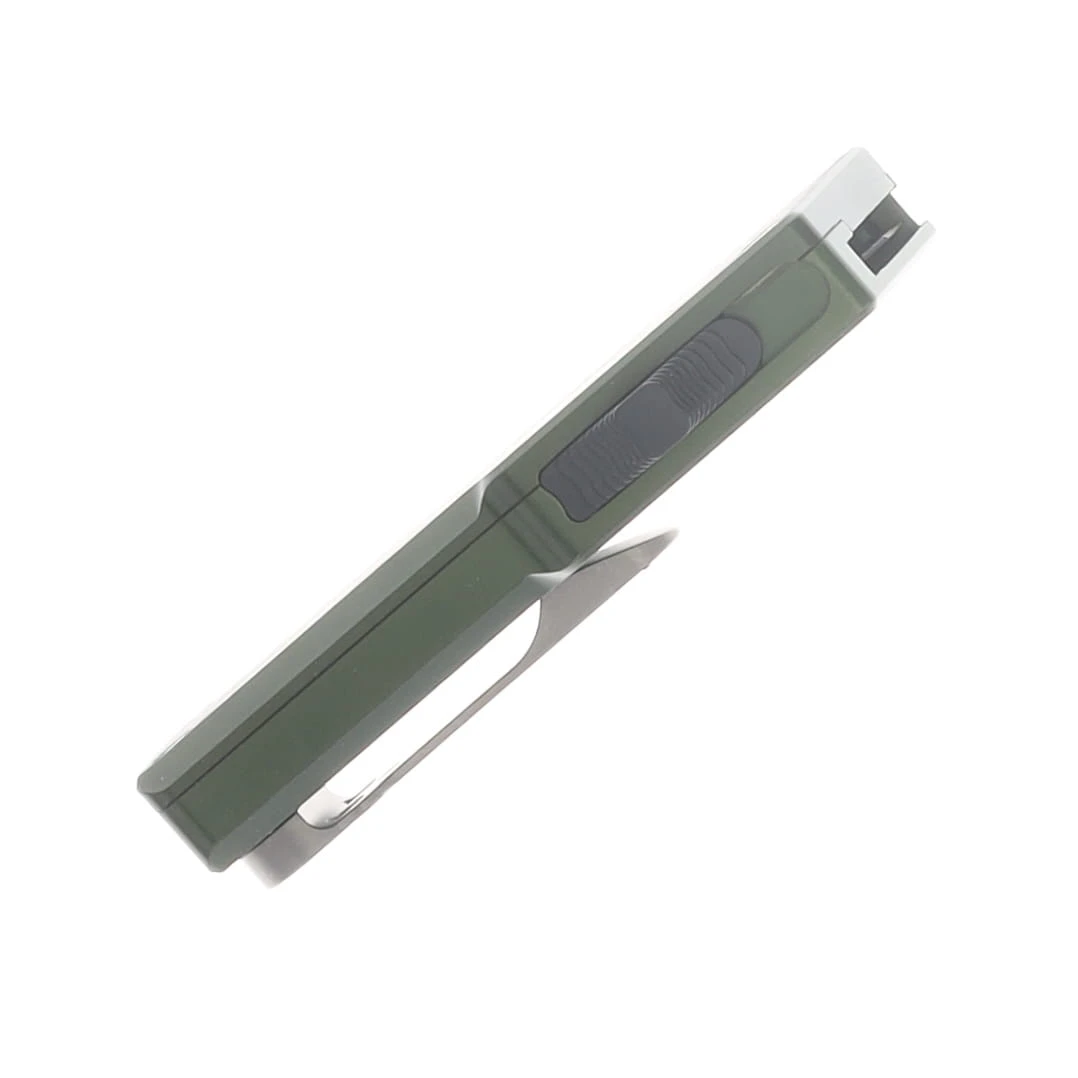 Chaves CHUB Automatic Utility Knife Stonewash/Green Aluminum CK-8C11-5F6F-3D3 View 6