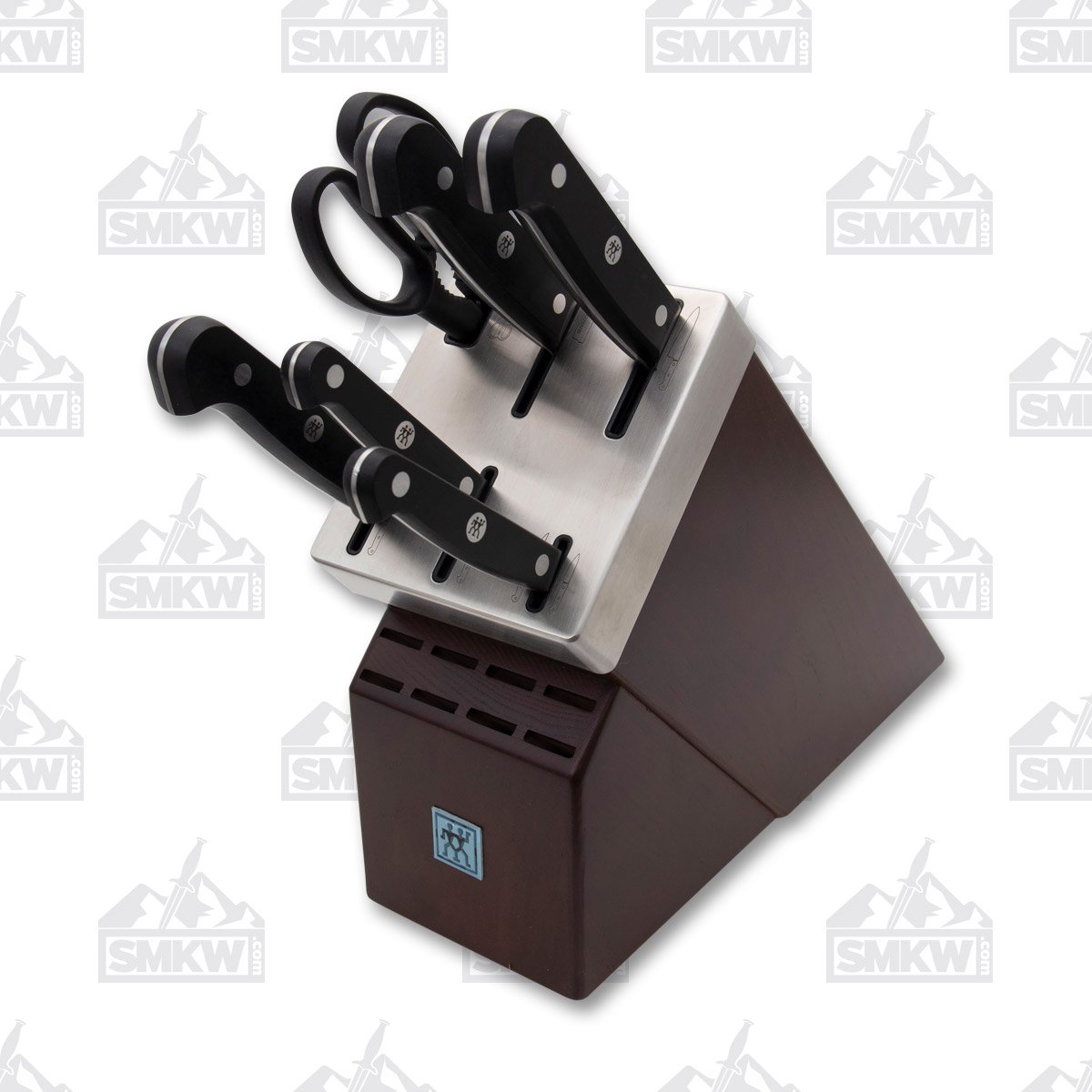 Zwilling J.A. Henckels Gourmet 7-Piece Self-Sharpening Knife Block Set 1018782 View 1