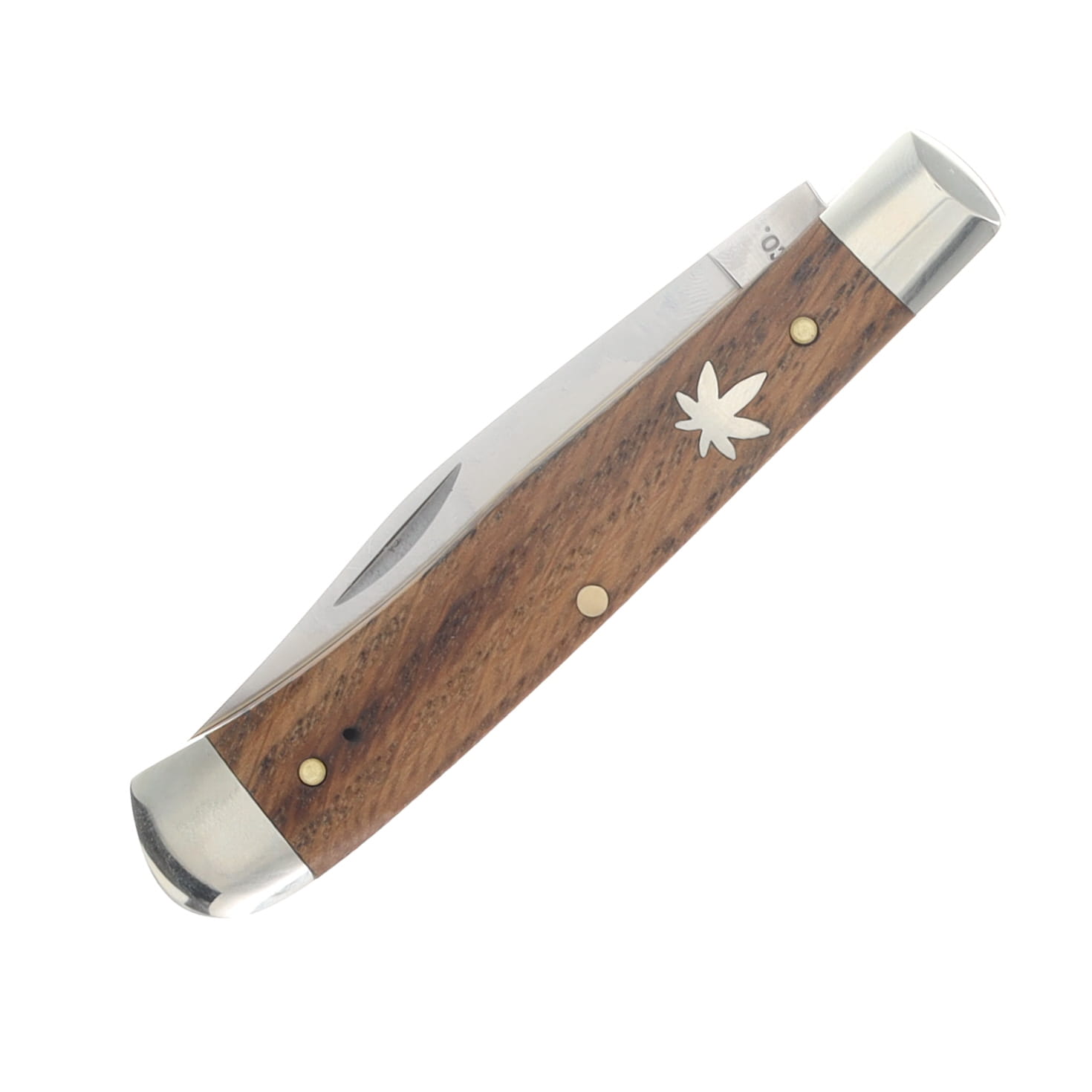 Weed & Co. 2024 1-Bld. Trapper Chestnut Wood Handle Folding Knife WC7119-C View 5