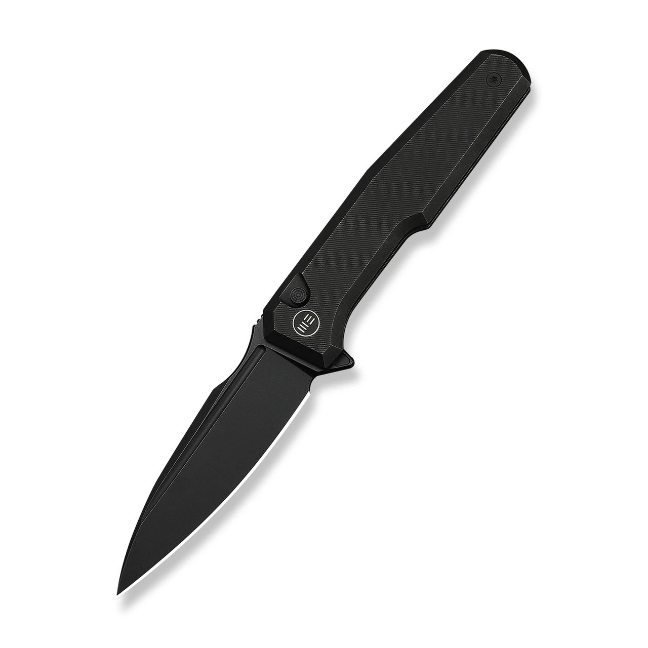 WE Knife Co Dressytak Folder Black TI Handle Black STNWSH M390 Blade View 1