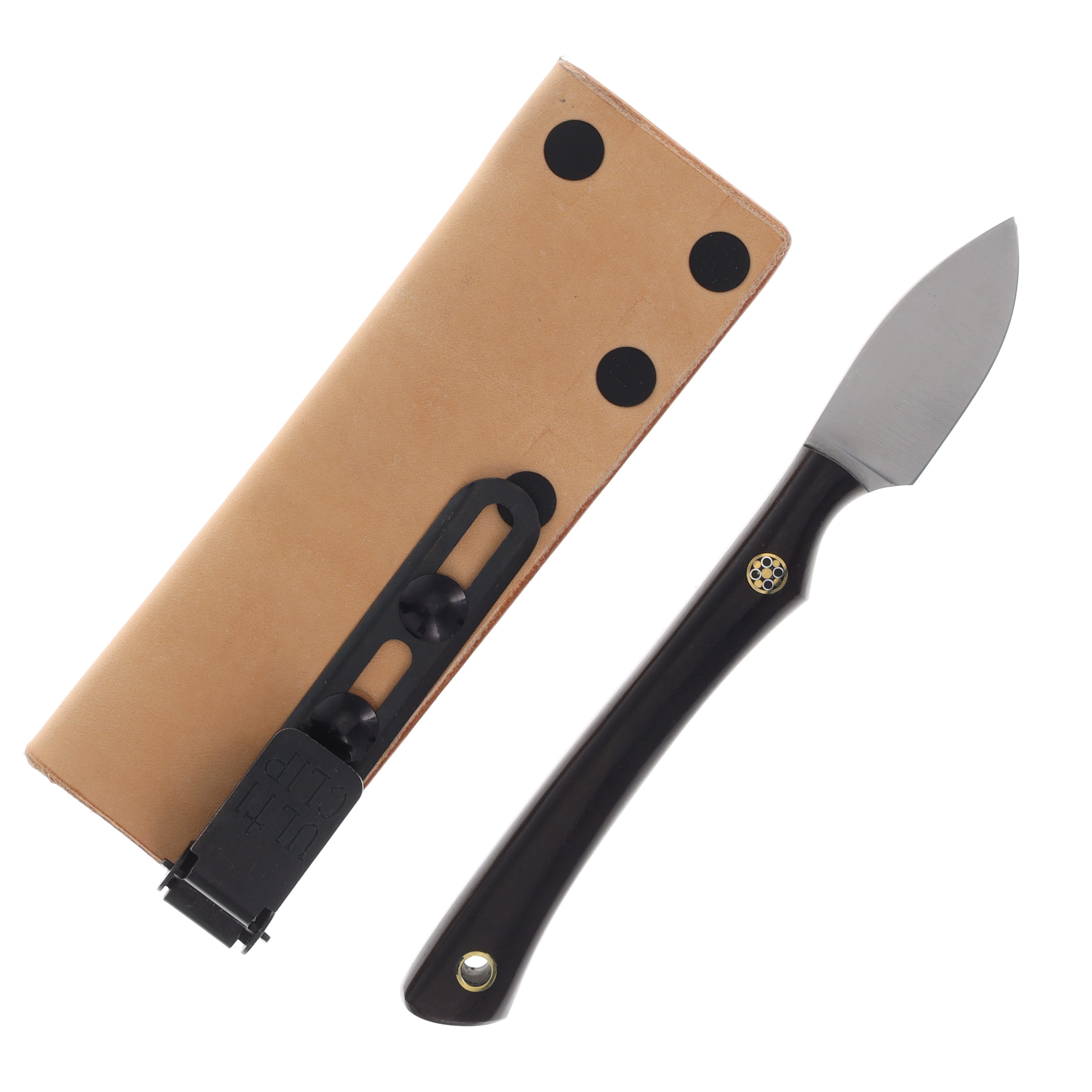 Lishen Knives Northern Scalpel Fixed Blade Desert Ironwood Handle