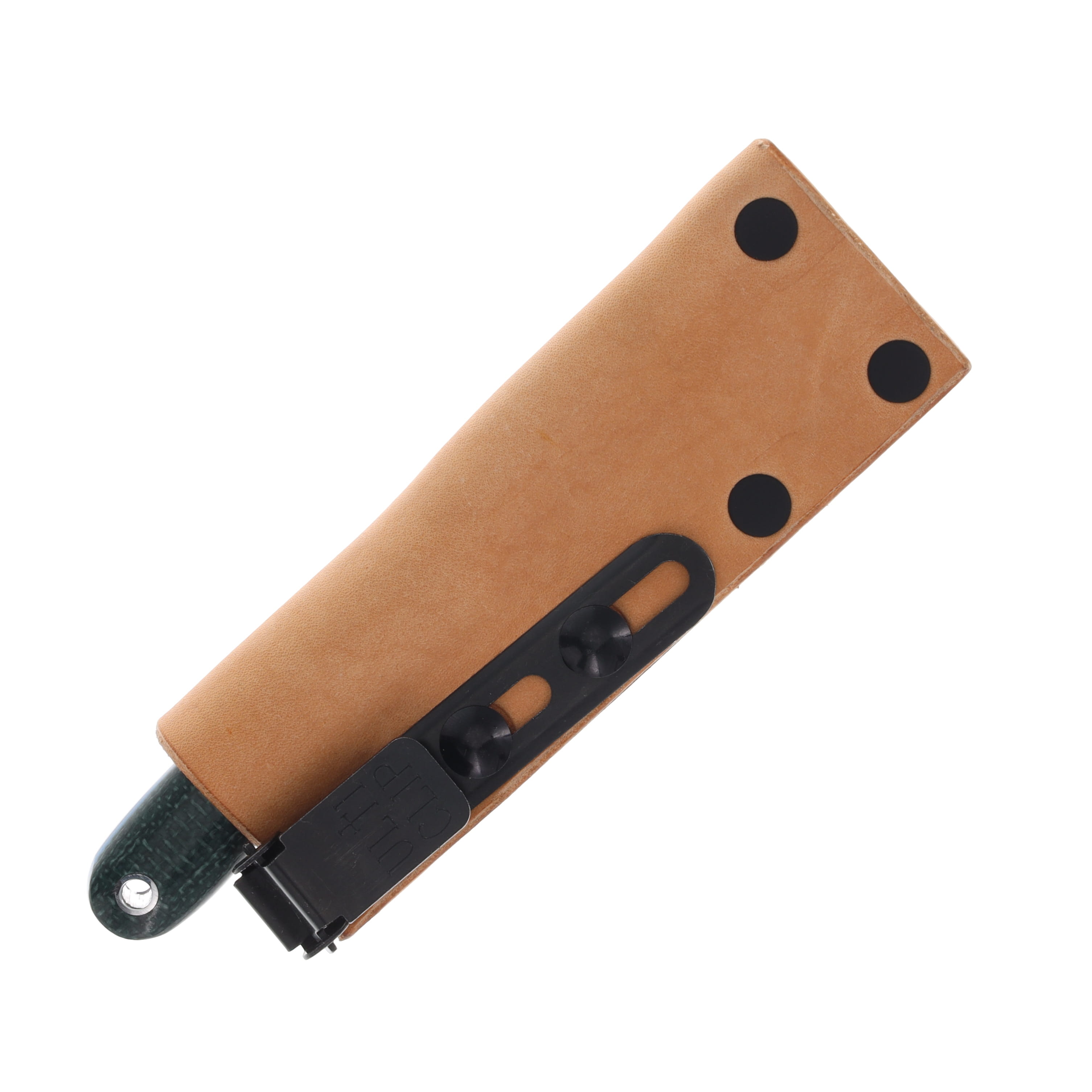 Lishen Knives Little Holston Fixed Knife Drop Point Blade Juniper Jute Handle LKNDLHBNPBL View 4