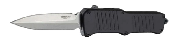 Hogue Mini Incursion OTF Auto - U.S. Military Issue Black Handle 154CM Blade AUHG54070 View 1