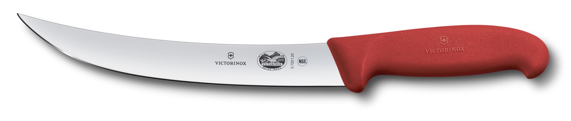 Victorinox Breaking, 8" blade, red Fibrox handle Fibrox - HACCP                                  *Blister* 5.7201.20B View 1
