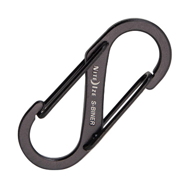 Nite Ize S-Biner Dual Carabiner Black 2 Pack View 2