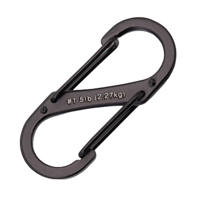 Nite Ize S-Biner Dual Carabiner Black 2 Pack View 3