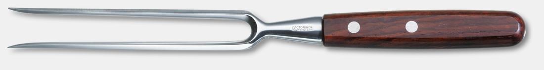 Victorinox Carving Fork, 10" overall, 4.5" Tines, Wood Handle Accessories 5.2300.15 View 1