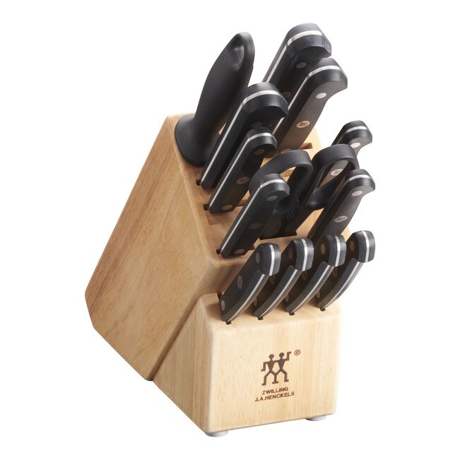 Henckels Gourmet 14-pc Knife Block Set-Natural 1018771 View 1