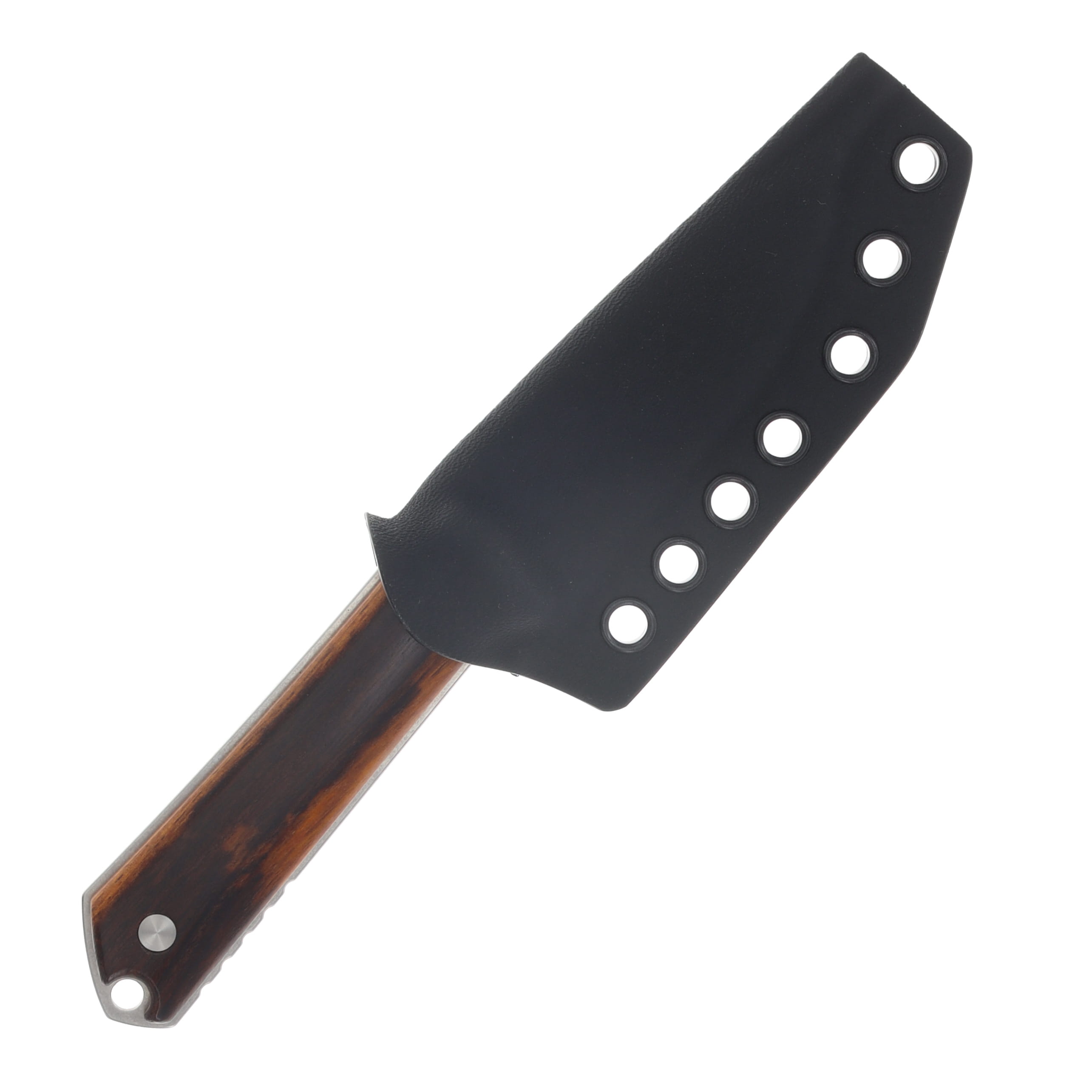 Boker Kiboku Fixed Blade Iron Wood Handle RWL 34 Steel Drop Point Blade BK120574 View 4