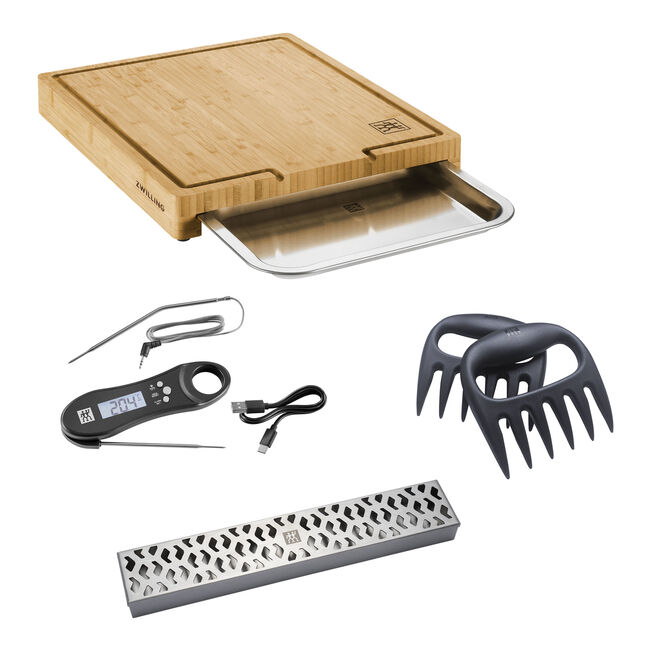 Henckels BBQ+ Grill 4pc Smoker Set 1028219 View 1