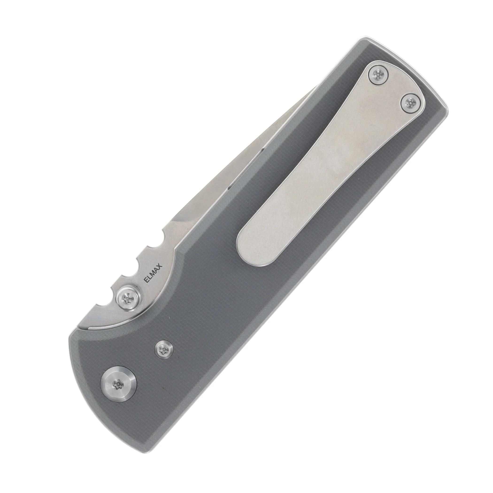 Chaves N.T.A.K. Redencion Folder Charcoal Gray Handle Elmax Satin Tanto Blade CK-1D2-2B2A-1C0-15F View 5